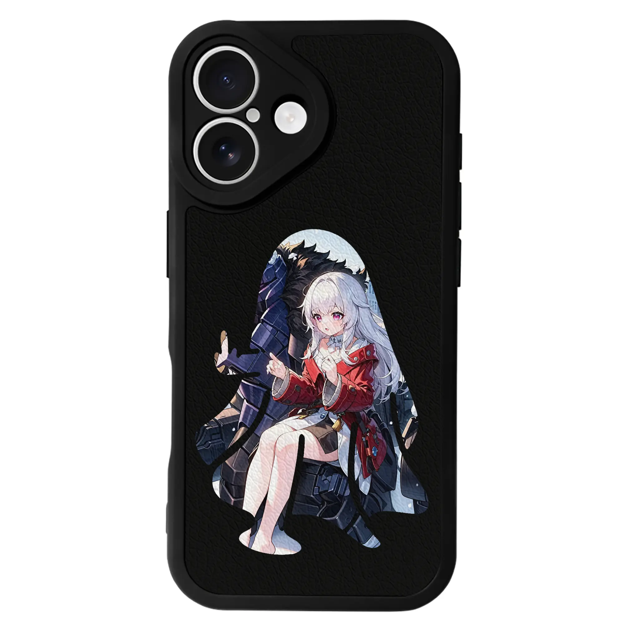 崩壊：スターレイル グッズ クラーラ - IPhone 16シリーズ対応 ・ シリコンスマホケース ・ レザー調 ・ 高精度フィット ・ 耐衝撃 ・ ワイヤレス充電対応 ・ 精密カット